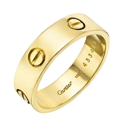 cartier men's ring price